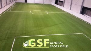 Amenajare teren de fotbal cu gazon artificial Mărăcineni