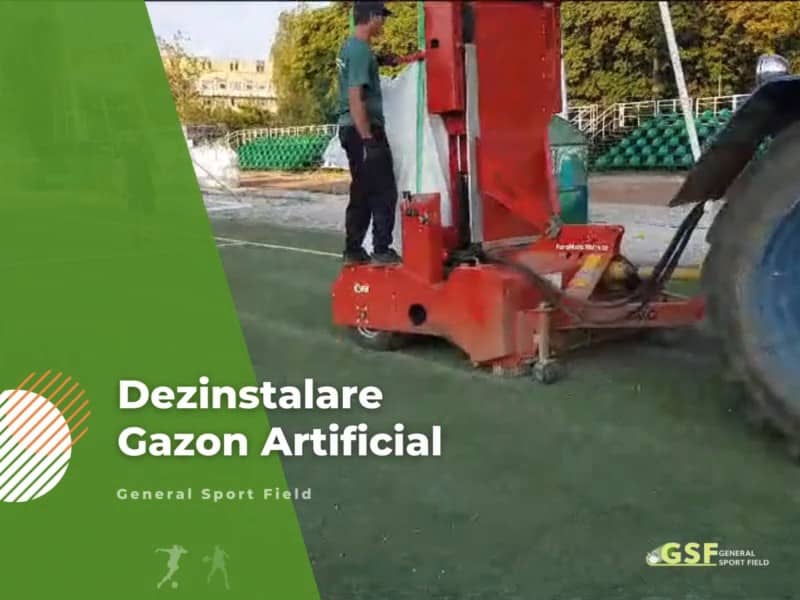Dezinstalare gazon artificial Craiova