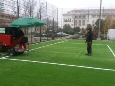 Amenajare teren de fotbal cu gazon artificial Mamaia