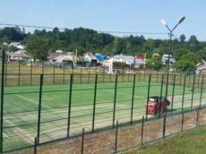 Amenajare teren multisport cu gazon artificial Bacau