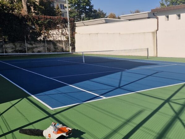 Teren tenis cu suprafete CourtSol, Sistem Comfort, UAIC Iasi